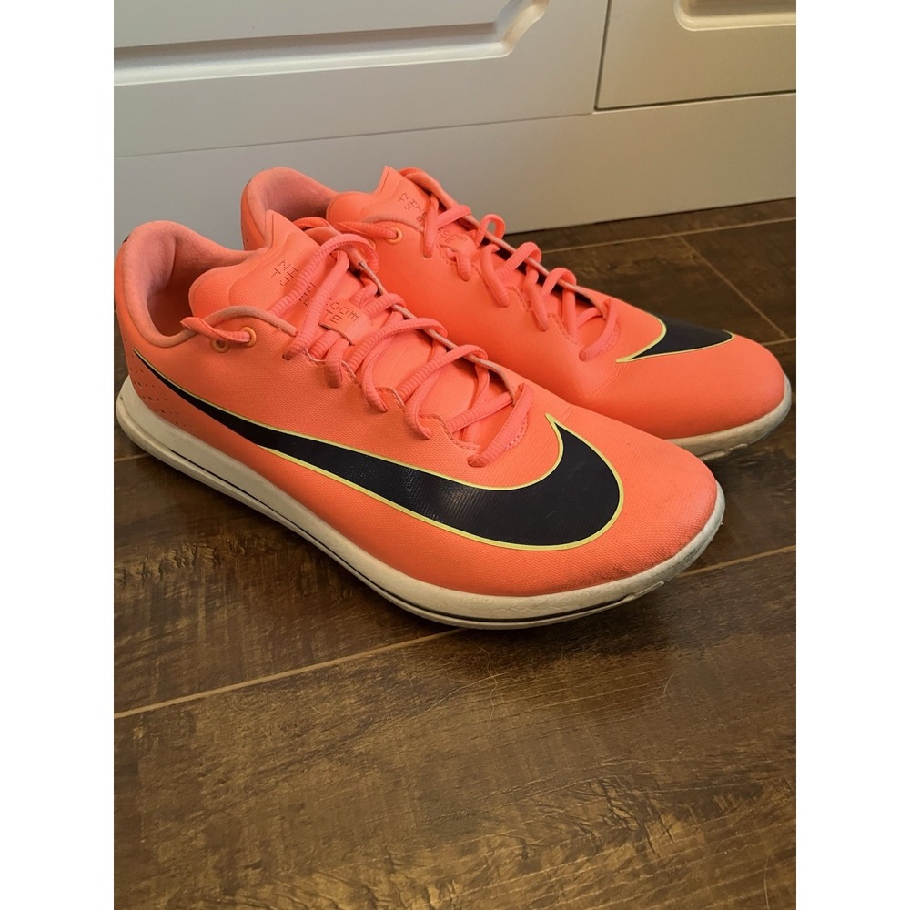 Nike Triple Jump Elite 2 Track Field Spikes Bright Mango AO0808-800 Men's 11